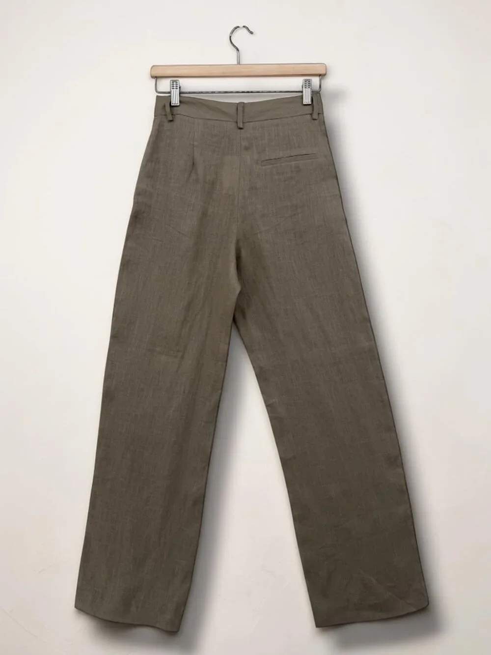 NWT Zara 100%‎ Linen Straight-Leg Pants